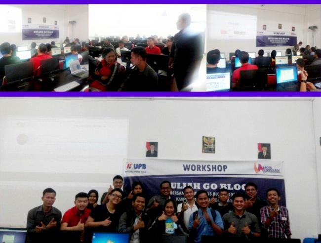 Blogger Kepri Berbagi Ilmu Menulis di Kuliah Go Blog UPB 