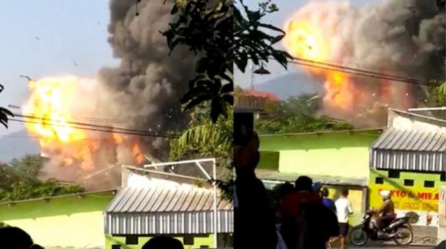 Gudang Mortir Brimob Semarang Meledak, Warga Berlarian