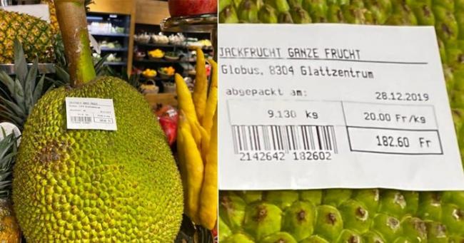 Gila, Harga Nangka di Swiss Capai Rp 2,5 Juta Per Buah