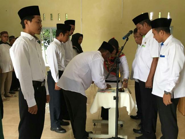 Anggota BPD Kuala Sempang Bintan Dilantik