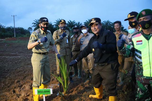 Bahtiar Minta Pemda Dukung Tanam 1 Miliar Pohon Kelapa di Kepri