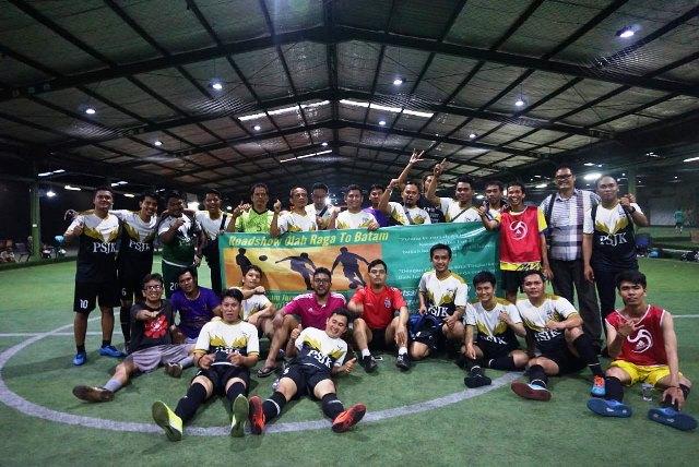 Futsal: Jurnalis Tanjungpinang Imbangi Batam, Skor Mirip Bulutangkis