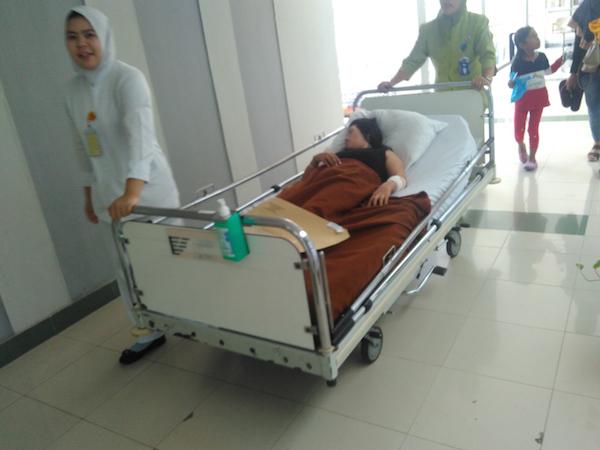 Jambret Mengganas Saat Lebaran, Tangan Seorang Wanita Dibacok Nyaris Putus