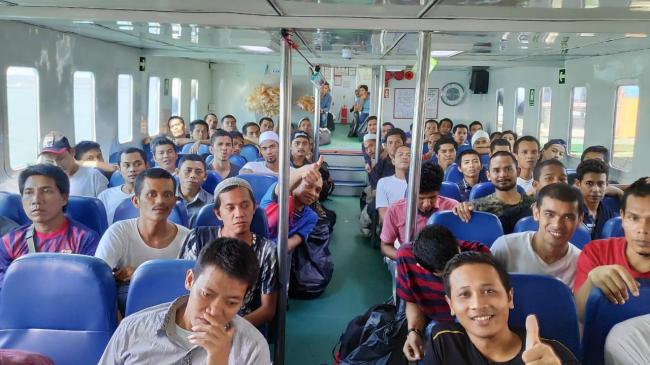 Malaysia Deportasi 161 TKI Bermasalah Lewat Tanjungpinang