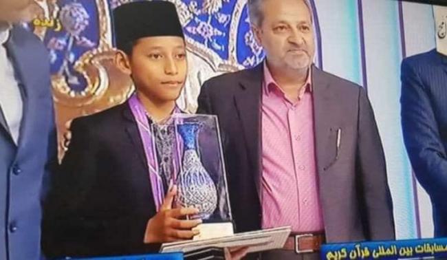 Qori Cilik Kepri Memukau di MTQ Internasional Iran