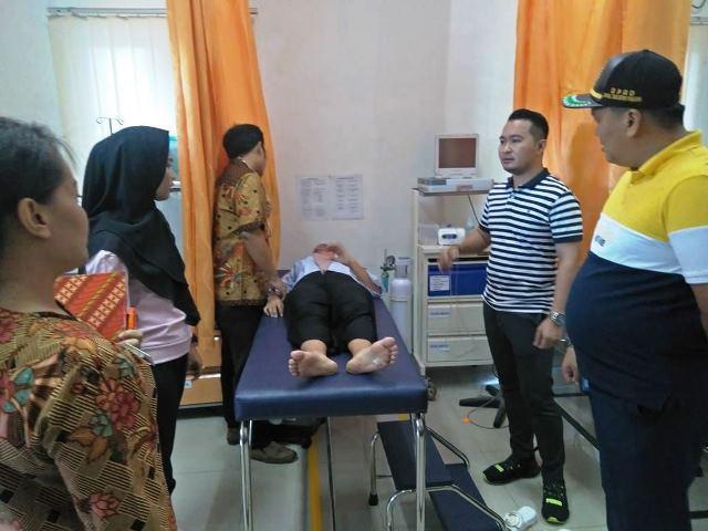 Anggota DPRD Tanjungpinang Temukan Alat Medis di Puskesmas Batu 10 Kurang Memadai