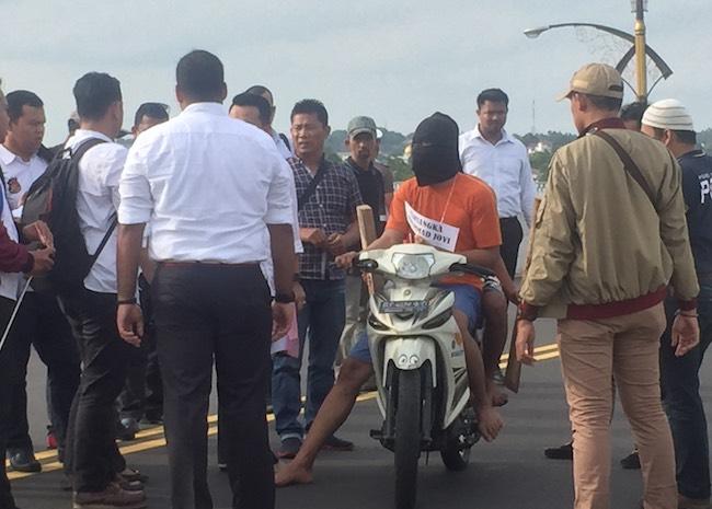 Anggota Geng Motor Peragakan Hingga Johan Tewas di Jembatan Dompak
