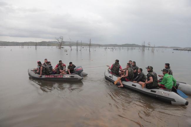 Tim SAR Hentikan Pencarian Korban Tenggelam di Dam Tembesi