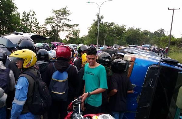 Ternyata 6 Orang Korban Kecelakaan Bimbar di Bukit Daeng