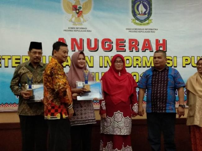 KPU Lingga Raih Posisi Kedua Keterbukaan Informasi Publik di Kepri