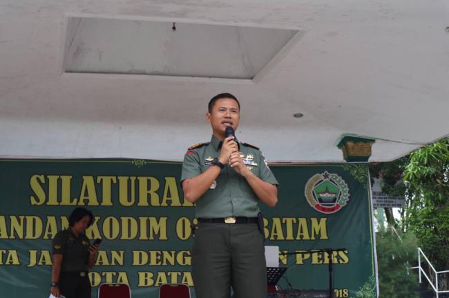 Dandim Batam: Insan Pers Punya Peran Penting 