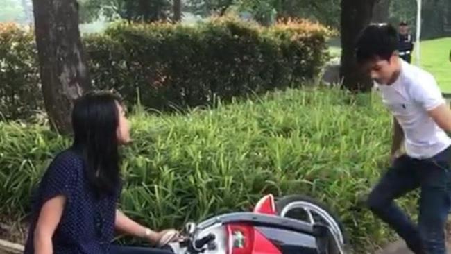 Adi Saputra yang Mengamuk Banting Motor Diamankan Polisi