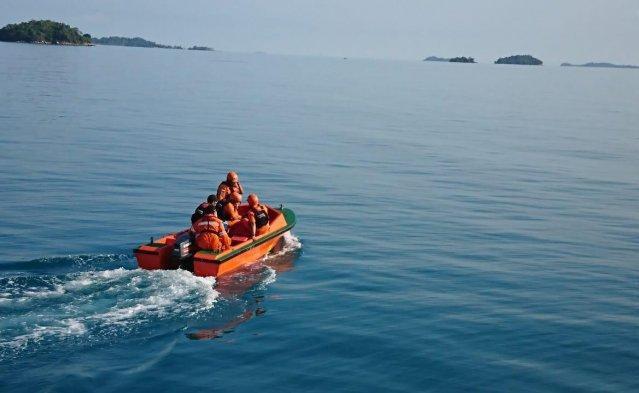 Tim SAR Setop Pencarian Nelayan Hilang di Perairan Pulau Buaya Lingga