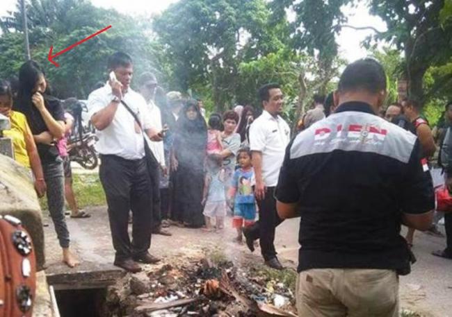 Tersangka En Ada di TKP Saat Penemuan Bayi Hangus Terbakar? 