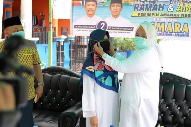 Silaturahmi Selalu Ramai, Marlin Tetap Lindungi Warga dengan Protokol Kesehatan