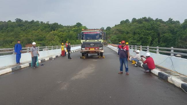 Sukses Uji Ketahanan, Jembatan II Dompak Siap Dibuka Besok