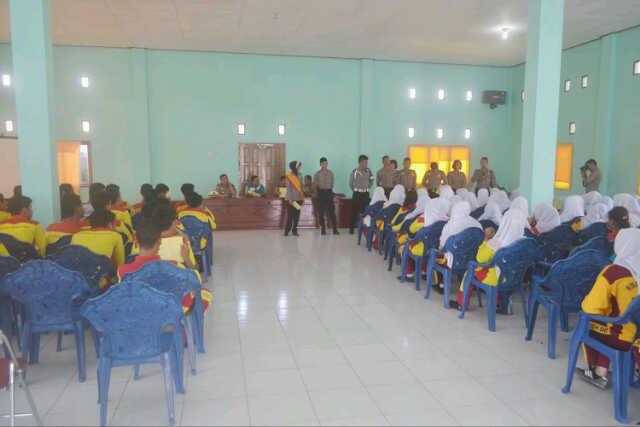 Polres Natuna Sosialisasi Penerimaan Anggota Polri ke Sekolah, Utamakan Putra Daerah