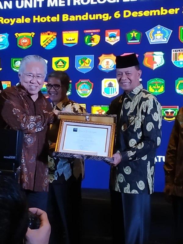 Tanjungpinang Raih Penghargaan Daerah Tertib Ukur
