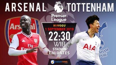 Arsenal vs Tottenham: Duel Brutal Derby London Utara