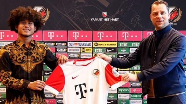 Resmi Jadi Pemain, FC Utrecht Mulai Jual Jersey Bagus Kahfi