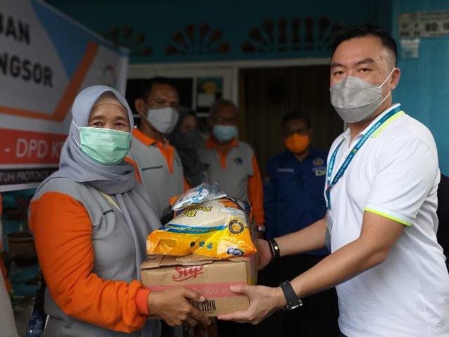 Asparnas Kepri Bantu Warga Korban Banjir di Tanjungpinang