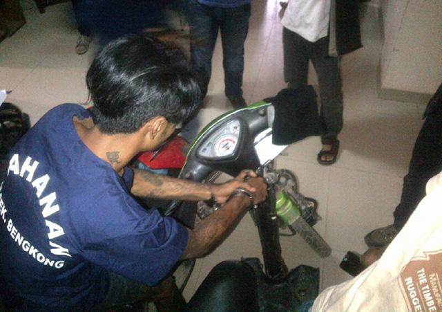 Ini Peran Dedek Saat Mencuri Sepeda Motor di Batam, Satu Pelaku Lagi Buron