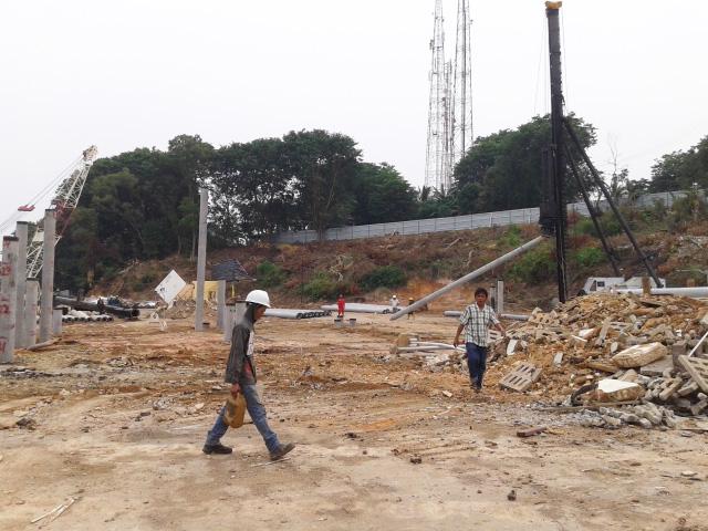 Memasuki Bulan ke-4, Proyek Pelabuhan Telaga Punggur Belum 10 Persen