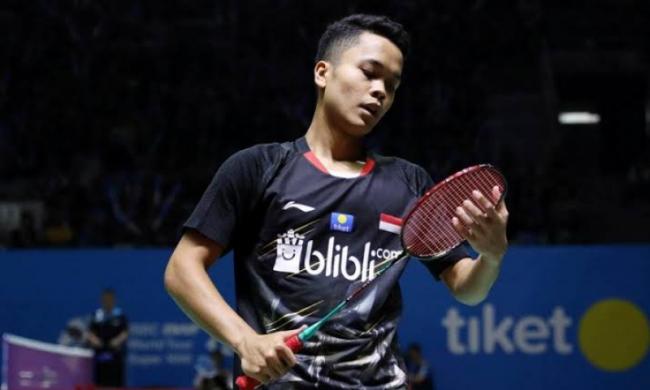 Anthony Ginting Lolos ke Perempatfinal Japan Open 2019