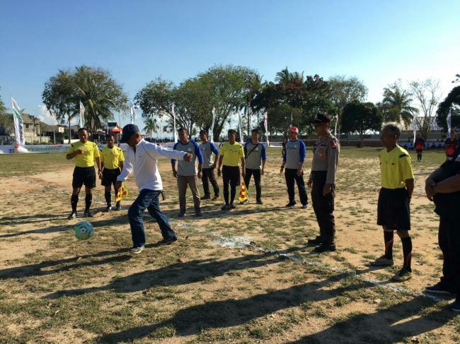 Pertamina Tanjunguban Gelar Turnamen Sepakbola Jelang Ramadan