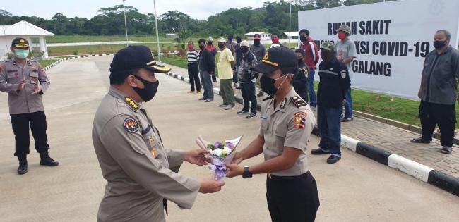 Tiga Personel Polri Terjangkit Corona Sembuh Usai Dirawat di RS Galang
