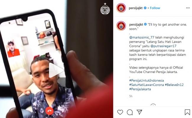 Medali Emas Laku Rp 26 Juta Donasi Corona, Marco Simic Video Call Putra Siregar