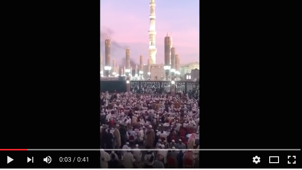 [VIDEO] Bom Meledak di Komplek Masjid Nabawi