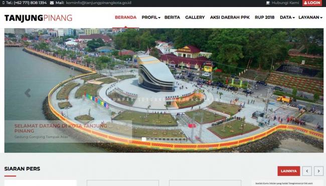 Polisi Masih Dalami Konten SARA Website Pemko Tanjungpinang, Masih Tunggu Tersangka