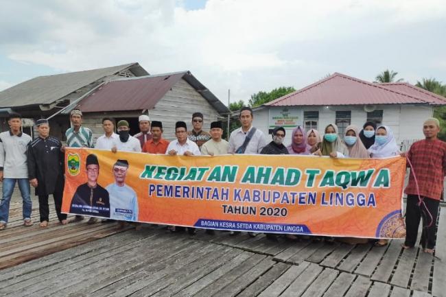 Pemkab Lingga Bina Keagamaan Masyarakat Pesisir Lewat Ahad Taqwa