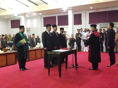 Muhammad Yusuf Sirat Resmi Pimpin DPRD Karimun