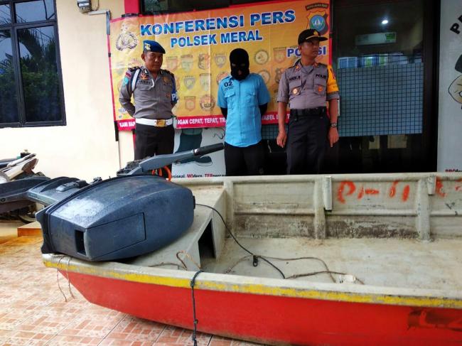 AR Tadah Mesin Speedboat dengan Harga Murah, Pencurinya Buron