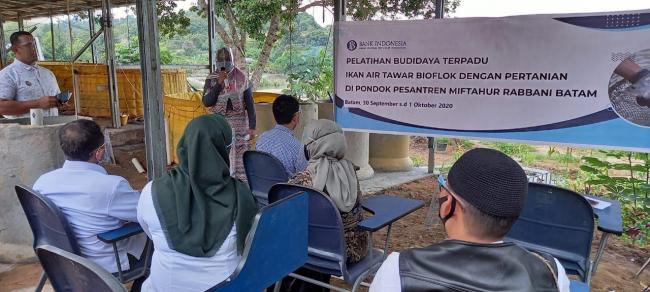 BI Gandeng HKTI Beri Pelatihan Ternak Lele di Lingkungan Pesantren