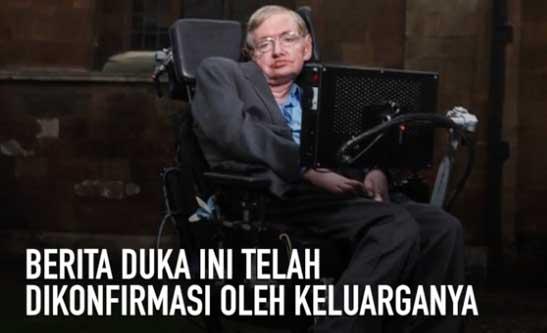 5 Analisa Stephen Hawking Tentang Kehancuran Dunia