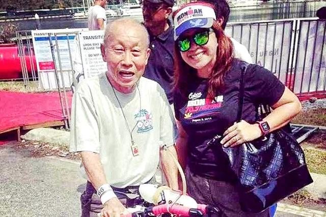 Wow, Atlet Tertua di Asia Ikuti Lomba Ironman 70.3 Bintan