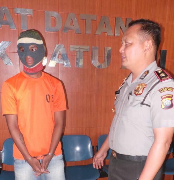 Air Mata Buaya Ketua Geng Begal yang Menangis Ditangkap Polsek Batuaji