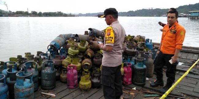 KM Amelia Meledak di Sungai Mahakam, Dua ABK Dinyatakan Hilang