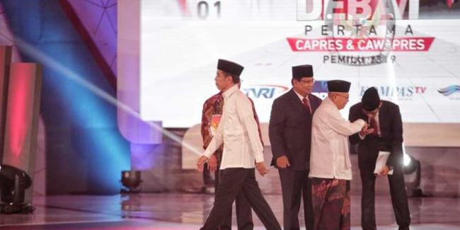 Peristiwa-Peristiwa Menyejukkan di Balik Layar Debat Capres 2019