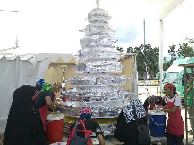 Pesta Wirausaha BI Diserbu Pengunjung, Ada Tumpeng Raksasa