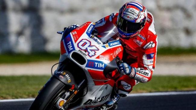 Dovizioso Tercepat di FP2 GP Ceko 2017
