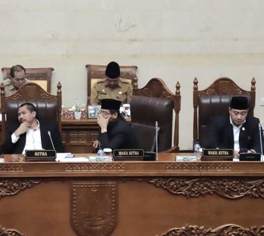 Paripurna Internal, Bapemperda Bahas Perubahan Tata Tertib DPRD