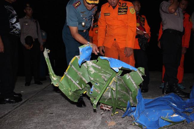 Penampakan Ekor Pesawat Sky Truck Polri yang Ditemukan