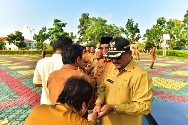 Kehadiran ASN Karimun Usai Libur Lebaran Capai 98 Persen