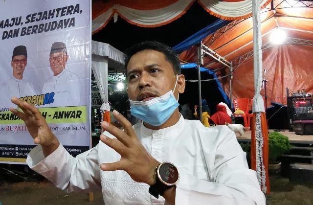 Pilkada Karimun: Iskandarsyah Fokus Kembangkan Ekonomi, Pariwisata dan Pertanian Modern 