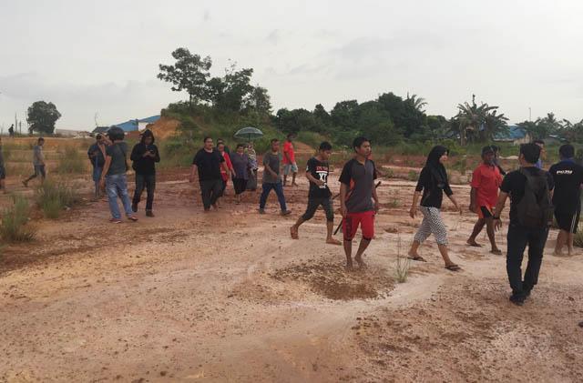 Rusuh di Kampung Tua Tanjung Buntung, Seorang Warga Terluka  