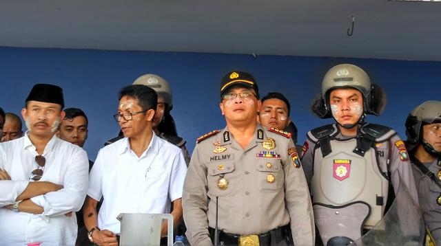  Kapolresta Helmy: Penyebab Rusuh Bukan Warga Sini dan Sudah Kami Tangkap